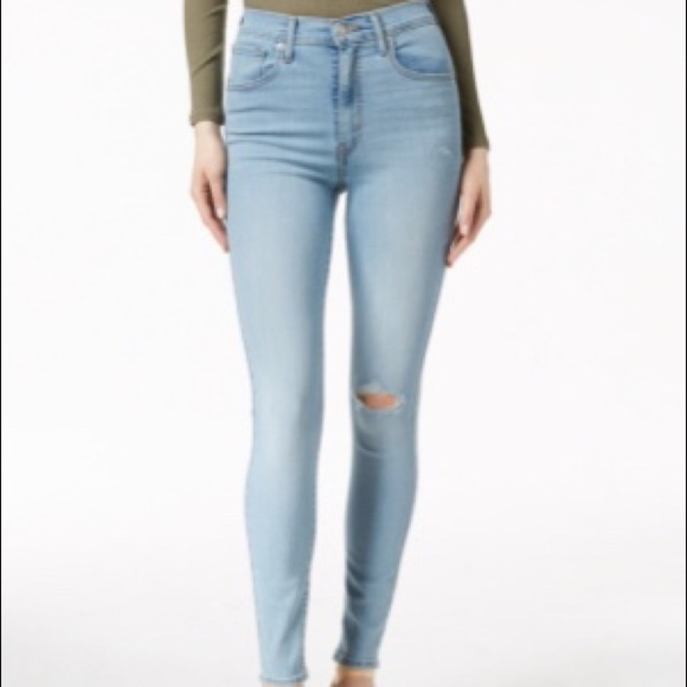 levi mile high super skinny jean